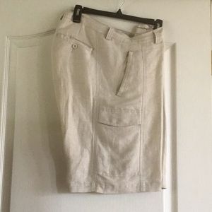 Cubavera Men’s Linen Shorts